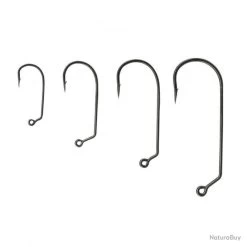 100 Hamecons Tête Plombée 60° Flashmer N°7/0