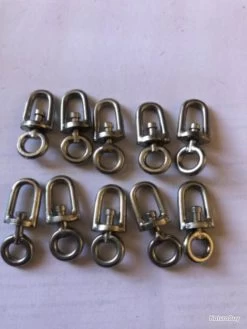 VMC 42 émerillon Double Inox 200 Kg Peche Mer