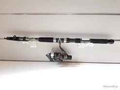 AXEL 5810B CANNE MITCHELL TANAGER CAMO SPIN 2.40M TELESCOPIQUE PLUS MOULINET NEUF