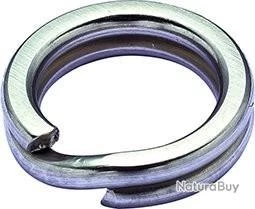 Anneau Brise Decoy Split Ring Medium Silver 50LBS 3 Anneau Brise Decoy Split Ring Medium Silver 50LBS