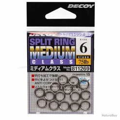 Anneaux Brisés Decoy Split Ring 75lb