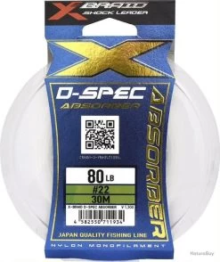 Bas De Ligne X Braid X027 D-Spec Absorber 30M 100LBS