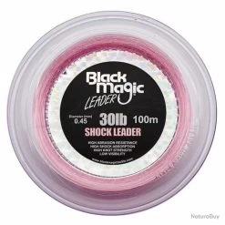 Black Magic Shock Leader Pink 30lb