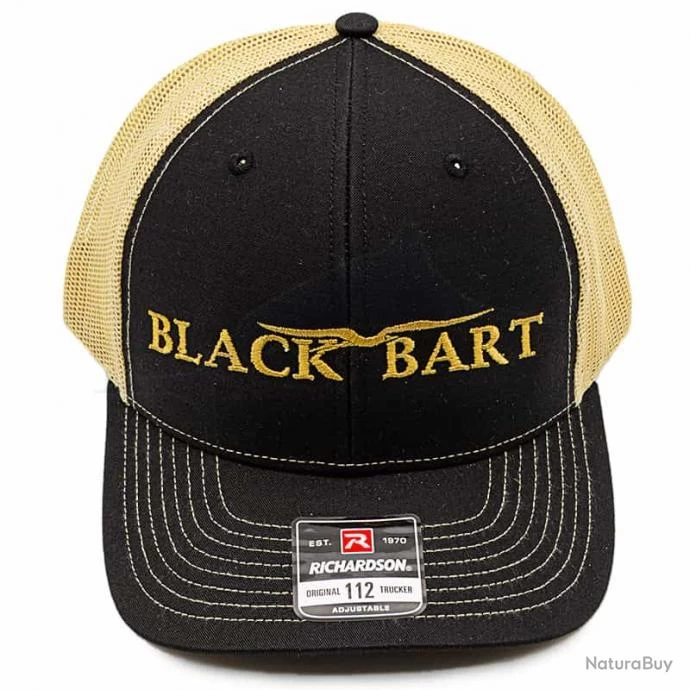 Casquette Black Bart Logo Frigate Noir / Beige 3 Casquette Black Bart Logo Frigate Noir / Beige