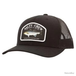 Casquette Salty Crew Striper Retro Trucker Black