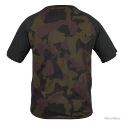 Avid Carp Distortion Camo Lite T Shirt