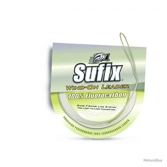 Fluorocarbon Sufix Wind-on Leader 10m Ø 117/100 3 Fluorocarbon Sufix Wind-on Leader 10m Ø 117/100