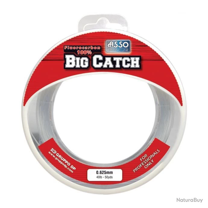 Fluorocarbon Asso Fluoro Big Catch 45M 62/100-18,1KG 3 Fluorocarbon Asso Fluoro Big Catch 45M 62/100-18,1KG