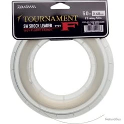 Fluorocarbone Daiwa Fluoro Shock Leader Type F 50M 80/100-35KG