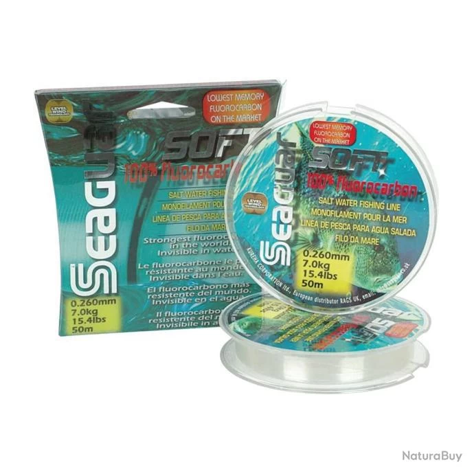 Fluorocarbone Soft Seaguar 50m 37/100-12KG 3 Fluorocarbone Soft Seaguar 50m 37/100-12KG