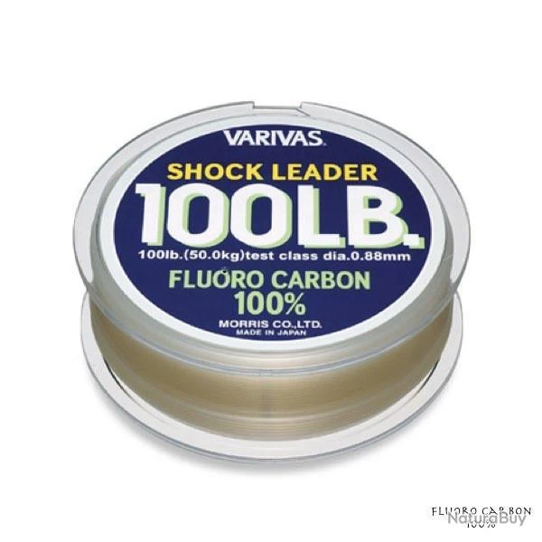 Shock Leader Varivas Fluoro Carbon 100% 30m 78/100 3 Shock Leader Varivas Fluoro Carbon 100% 30m 78/100