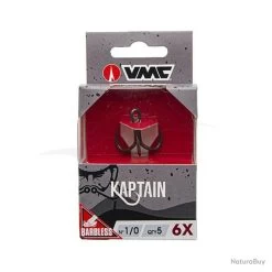 VMC 7570B Kaptain 6X Barbless 1/0