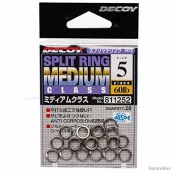 Anneaux Brisés Decoy Split Ring 60lb