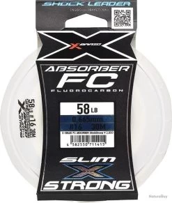 Bas De Ligne X Braid X021 Fc Absorber Slim Strong 30M 88LBS 5 Bas De Ligne X Braid X021 Fc Absorber Slim Strong 30M 88LBS -Boutique De Pêche 00002 Bas De Ligne X Braid X021 Fc Absorber Slim Strong 30M 88LBS