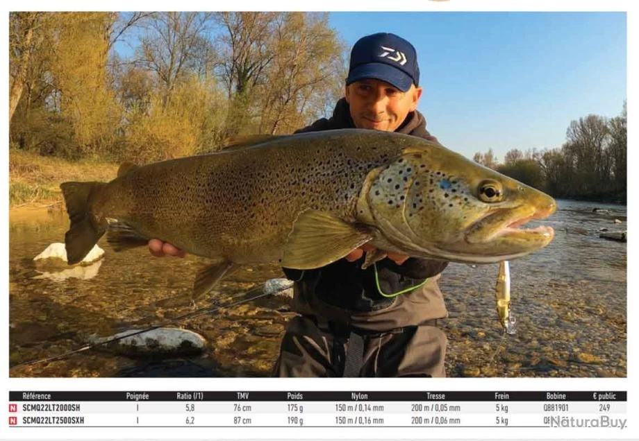 SilverCreek MQ 22LT 2000 SH Moulinet Spinning Daiwa 4 SilverCreek MQ 22LT 2000 SH Moulinet Spinning Daiwa – Image 2