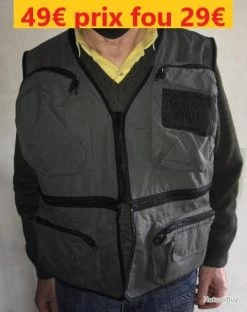 GILET DE PÊCHE YAMPA Multipoches T XL 604100034chgui