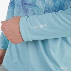 T-Shirt FHM Mark Evo V2 Print Blue L -Boutique De Pêche 00003 T Shirt FHM Mark Evo V2 Print Blue L