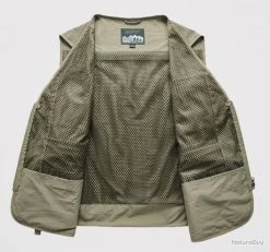 Mountain Gilet De Pêche 12 Poches, Coloris GRIS......LIV OFFERTE -Boutique De Pêche 00004 Gilet de Peche 12 poches coloris GRIS.LIV OFFERTE