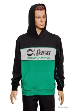 Sweat A Capuche Sensas Hoody Fashion Club -Boutique De Pêche 00004 Sweat A Capuche Sensas Hoody Fashion Club