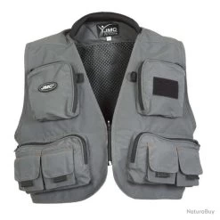 Gilet De Pêche MDC Diplomat V2 Gris