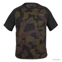 Avid Carp Distortion Camo Lite T Shirt -Boutique De Pêche 00006 Distortion Camo Lite T Shirt S