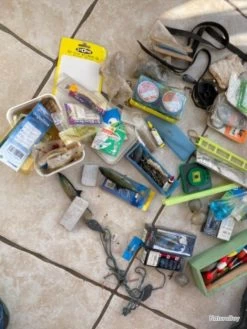 Lot Accessoires De Pêche Environ 12 Kilos -Boutique De Pêche 00009 Lot accessoires de peche environ 12 kilos