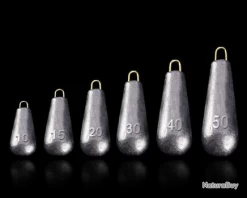 Plomb Pêche Lot De 5 Pièces 60g -Boutique De Pêche 00012 Plomb peche lot de 5 pieces 60g