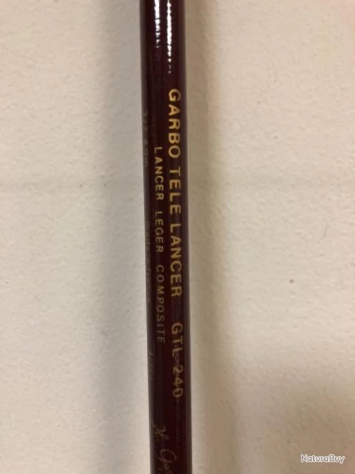 1 Canne 2.40 M , 4 / 15 Gr ,télescopique ,peche Ancien Collection Occasion , Garbolino , Truite 5 1 Canne 2.40 M , 4 / 15 Gr ,télescopique ,peche Ancien Collection Occasion , Garbolino , Truite – Image 3