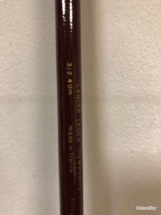 1 Canne 2.40 M , 4 / 15 Gr ,télescopique ,peche Ancien Collection Occasion , Garbolino , Truite 6 1 Canne 2.40 M , 4 / 15 Gr ,télescopique ,peche Ancien Collection Occasion , Garbolino , Truite – Image 4